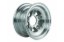 wa-wda Picture of Collins Dolly Replacement Wheel Aluminum Slotted Diamond Cut Finish 8" x 3.75"
- Wheel Only