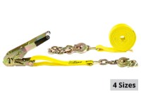 Picture of Zip's 3" Ratchet Tie-Down Assembly w/ Chain and Grab Hooks