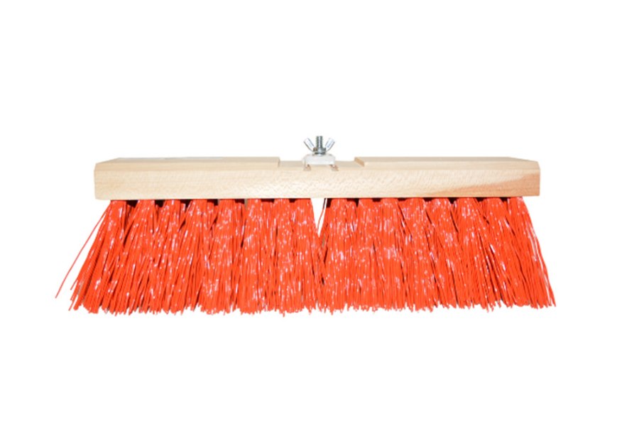 Picture of Bruske 16" Heavy Duty Orange Street Broom