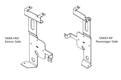 Picture of Whelen 2023 Ford Super Duty SAK Speaker Brackets