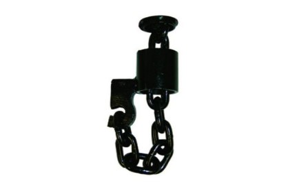 Picture of Ancra Weld-On Black E-Coat Floor Chain Tie-Down