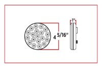 Picture of Trux Standard LED Stop, Turn and Tail Light