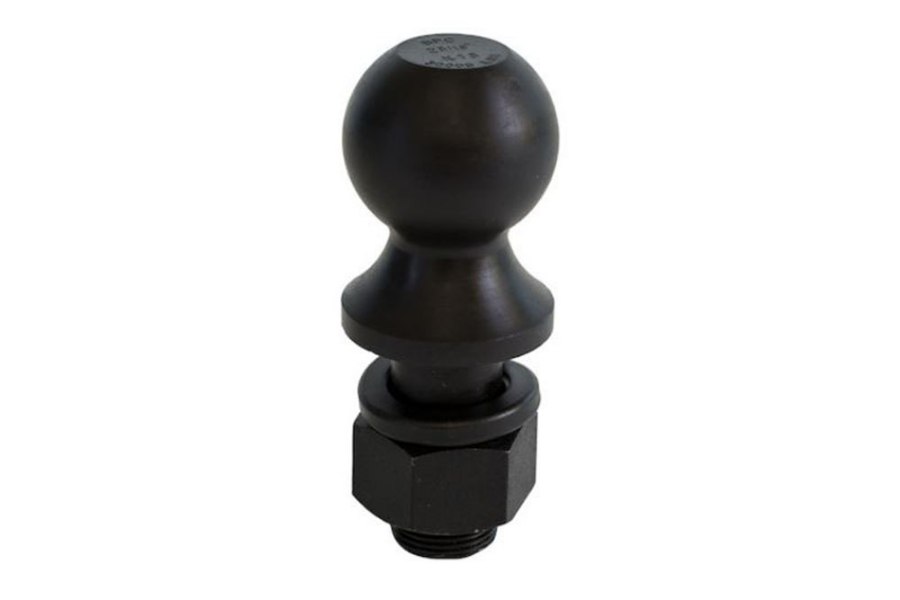 Picture of Buyers 2 5/16" Black Hitch Ball w/1 1/4" Shank Diameter X 2 3/4" Long + 1" Riser