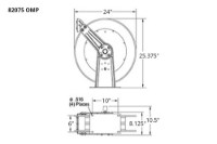 Picture of Reelcraft 80000 Series Oil Hose Reel