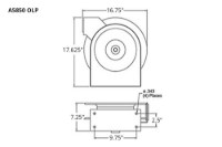 Picture of Reelcraft Premium Duty Air/ Water Hose Reel
