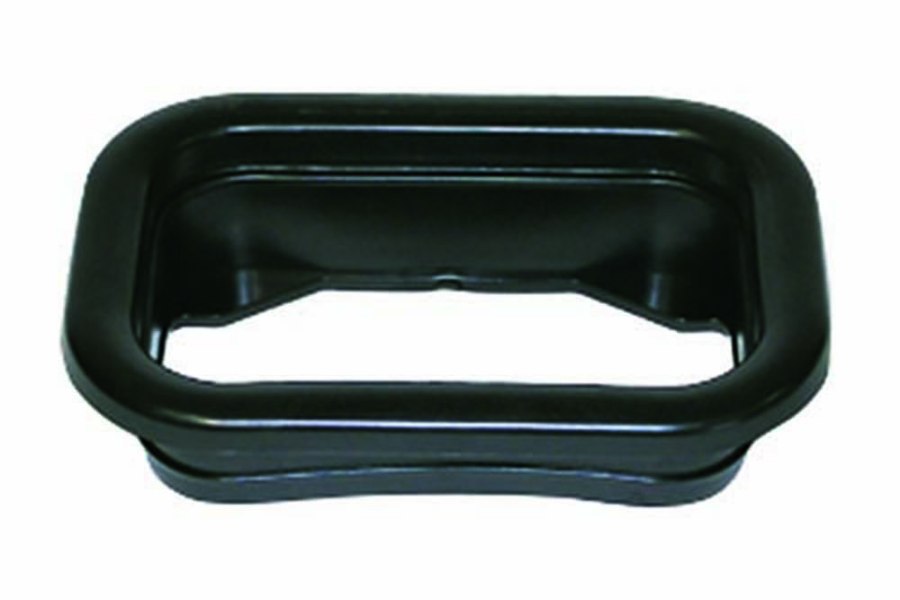 Picture of Maxxima 3" x 5" Rectangular Black Grommet