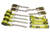 Picture of B/A Products 8-Point Tie Down System with Chains and Wide Handled Ratchets