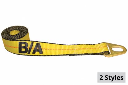 Picture of B/A Products Wheel Lift Tie-Down Strap with Grab Plate