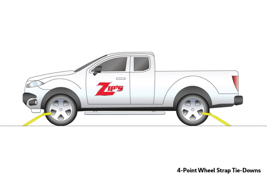 Picture of Miller Tie Down Strap Kit Aluminum Carriers