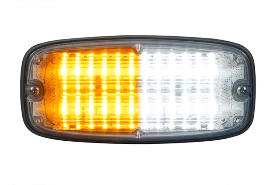 Picture of Federal Signal FireRay Warning Lights, FR7 7x3, Amber/White LED