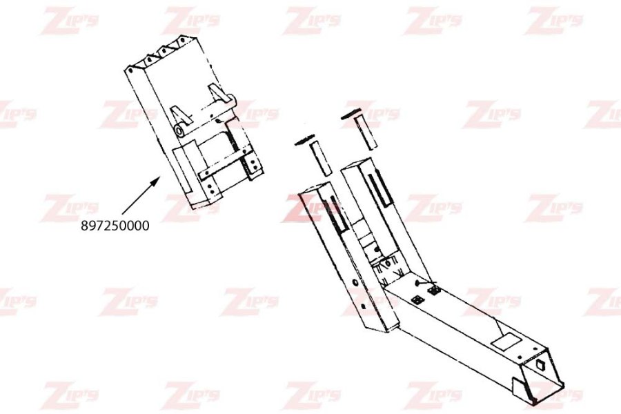 Picture of Miller Wheel Lift Tilt Column, Vulcan 896-897