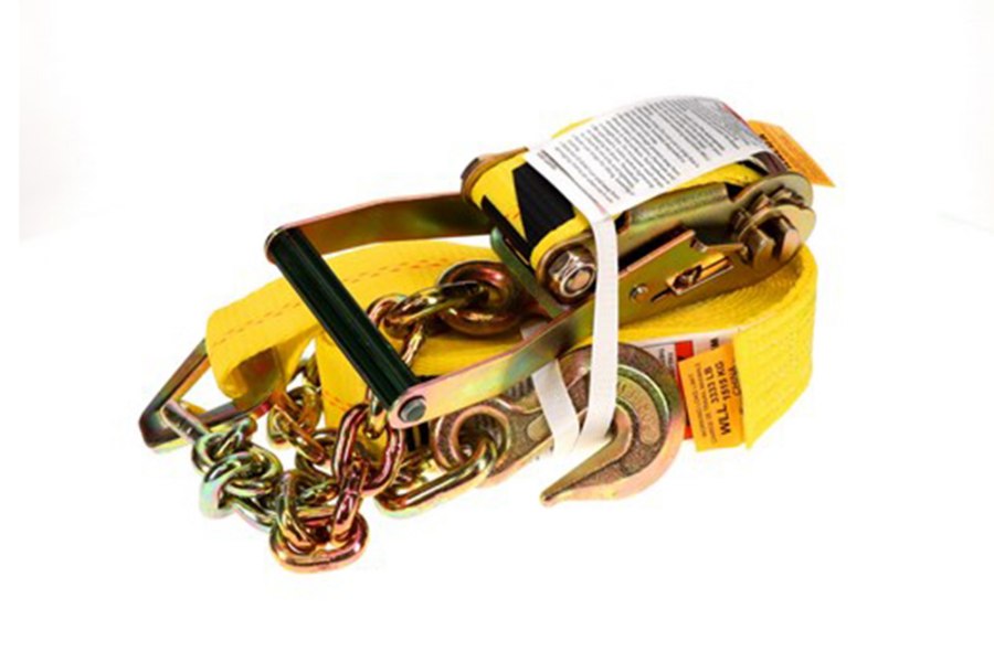 Picture of Ancra 4" Tie-Down Assembly w/ Chain and Grab Hooks