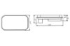 Picture of Buyers 15-LED Stop-Turn-Tail Light, Red, Rectangular, 5-1/3"L
