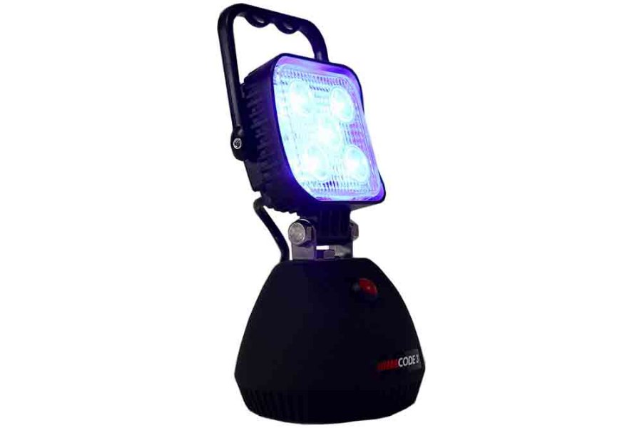 Picture of Code 3 Portable Blue/White LED Worklight