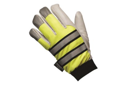 Picture of Memphis Luminator Retroreflective Deerskin Work Gloves, Small