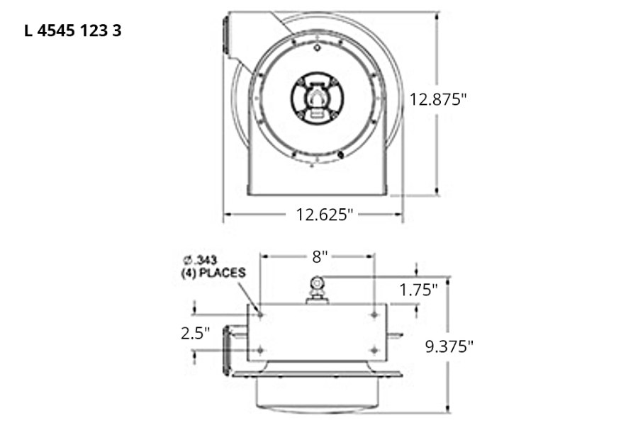 Picture of Reelcraft Premium Duty L4000 Power Cord Reels