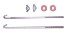 Picture of Quick Cable Hold Down Bolt Set, J Style, 8"L