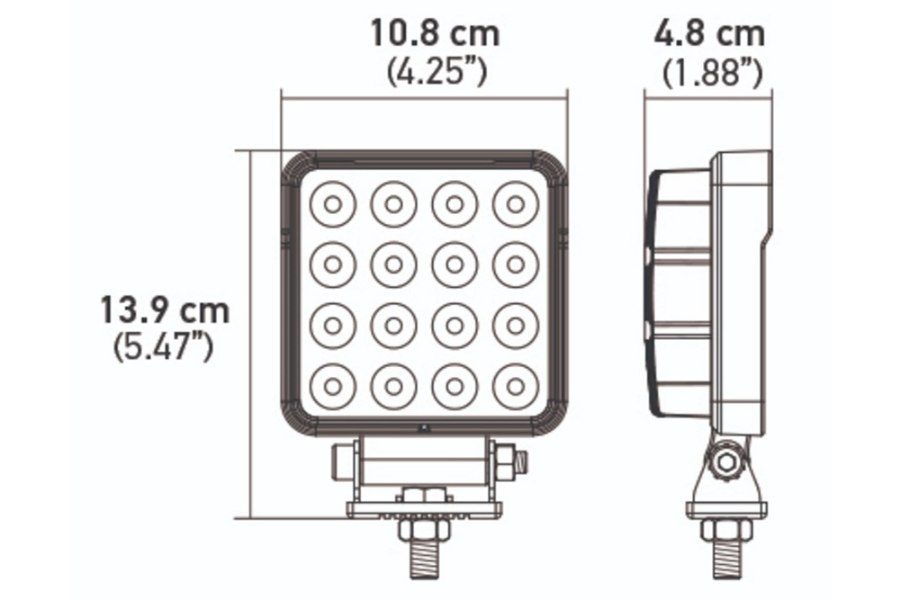 Picture of Hella ValueFit Long Range 16 LED Work Light