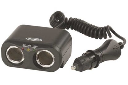 Picture of 12V MultiSockets, 2 Socket, 12V DC Plug