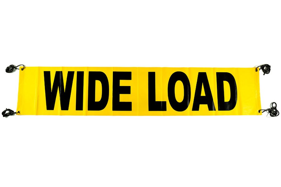 Picture of Zip's Wide/Oversize Load Banner