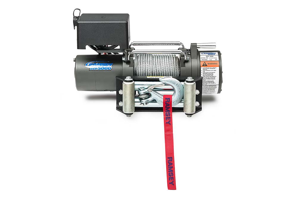 24v with 4-Roller Fairlead and 12' Pendant