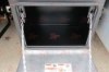 Picture of RC Industries Black Powder Coated Steel Toolbox w/Stainless Steel Door