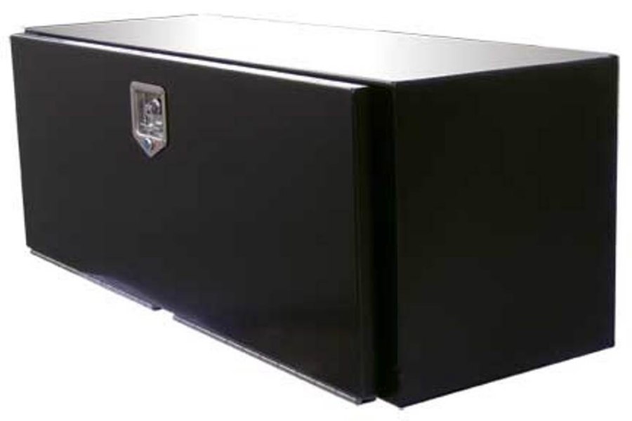 Picture of Phoenix High Gloss Black Powder Coated Steel TopSide Mount ToolBox