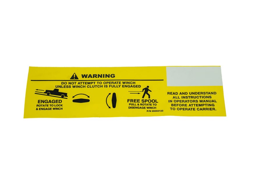 Picture of Ramsey Omega Free Spool Decal