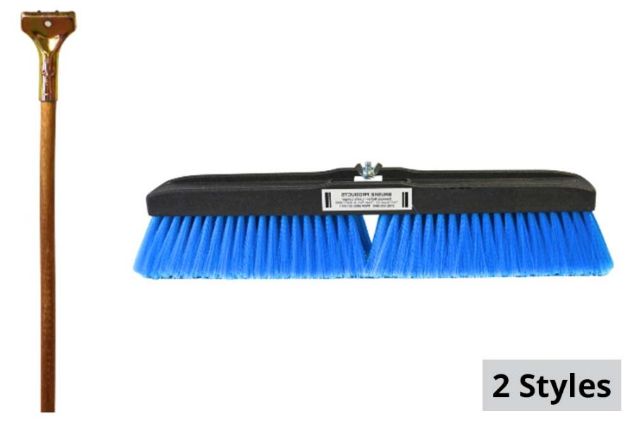 Picture of Bruske 18" Blue Bristle Semi-Course Truck Brush