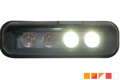 Picture of Star Headlight Thinline 4-LED Warning Light