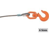 Picture of Lift-All IWRC Wire Rope w/ Swivel Hook