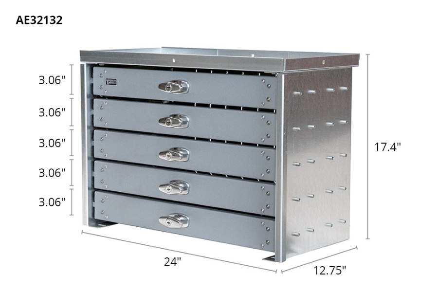 Picture of Stellar 5 Drawer Toolbox Systems