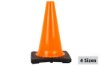 Picture of JBC Revolution Series Orange Non-Reflective Traffic Cone