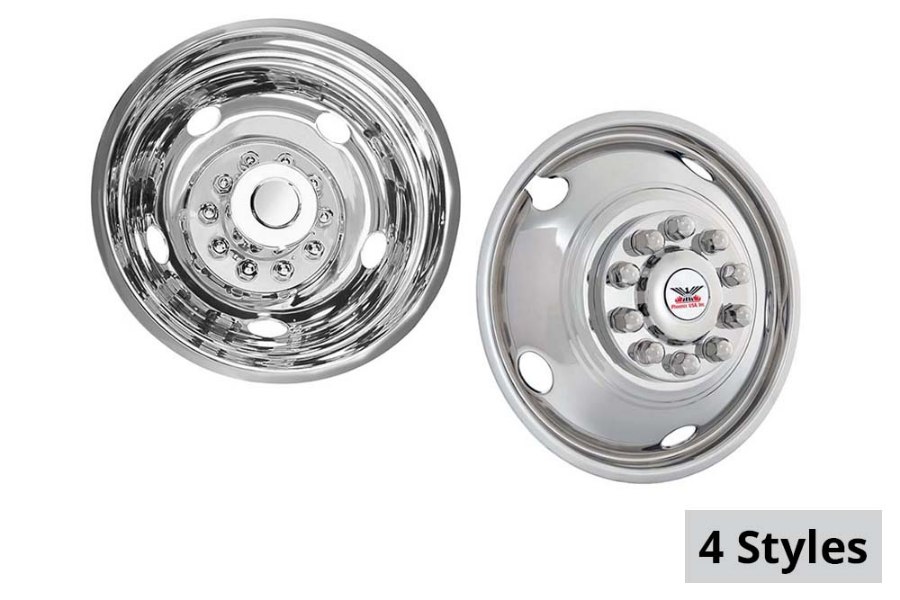 Picture of Phoenix Stainless Steel 19.5" Wheel Simulators Chevy/GMC 1975-2003 P-30
Chassis and 1990-2003 3500HD