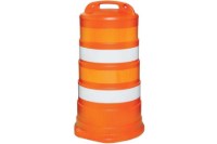 Picture of Cortina Traffic Barrel with 4"W Stripes