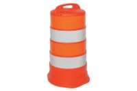 Picture of Cortina Traffic Barrel with 4"W Stripes