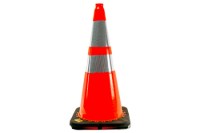 Picture of SafeAll MUTCD Orange Reflective Traffic Cone
