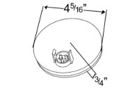Picture of Grote 4" LED Stop/Tail/Turn Light