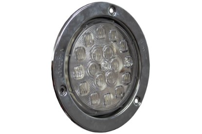 Picture of Maxxima 4" Round LED Reverse Light with Flange and Pigtail