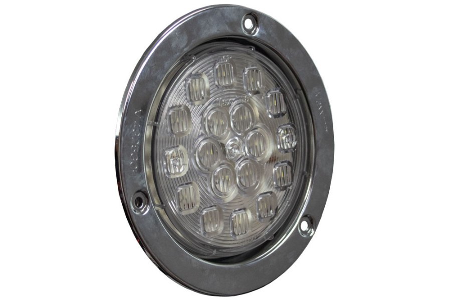 Picture of Maxxima 4" Round LED Reverse Light with Flange and Pigtail
