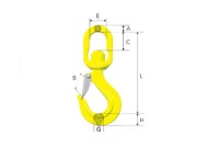Picture of Gunnebo GrabiQ Swivel Latch Hook LKN