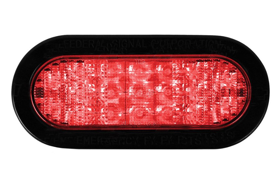 Picture of Federal Signal Flashing LED Lights Signaltech Oval 6"