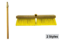 Picture of Bruske 14" Yellow Truck Wash Poly Block Brush