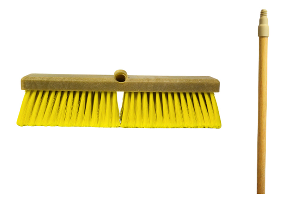 Wood Handle Full Broom