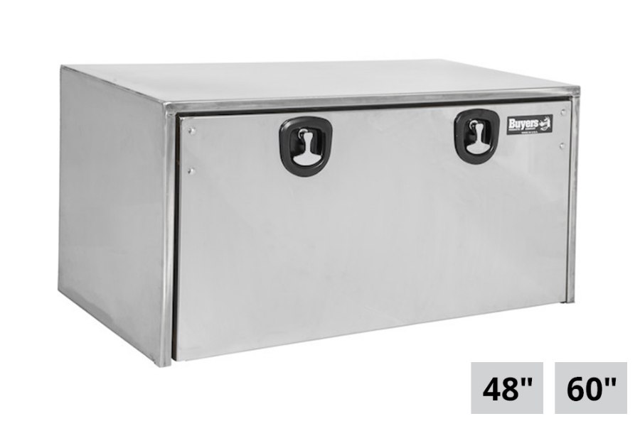 Picture of Buyers Dual Latch Stainless Steel Toolbox w/Stainless Steel Door