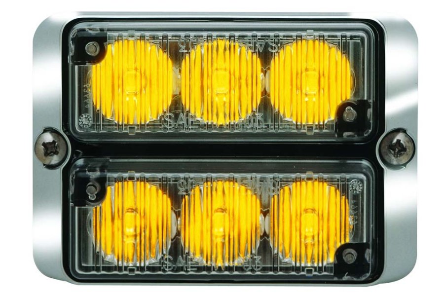 Picture of Whelen TIR3 and LIN3 Dual Lighthead Flange