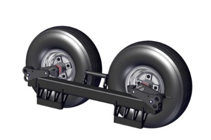 Picture of In The Ditch SLX-XD X-Series Complete Dolly Side Frame 5.70in Tire