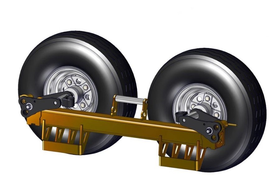 Picture of In The Ditch Replacement XL-XD X-Series Complete Dolly Side Frame 5.70in Tire