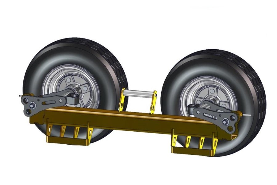 Picture of In The Ditch SLX-SD X-Series Dolly Side Frame 4.80in No Hubs or Tires