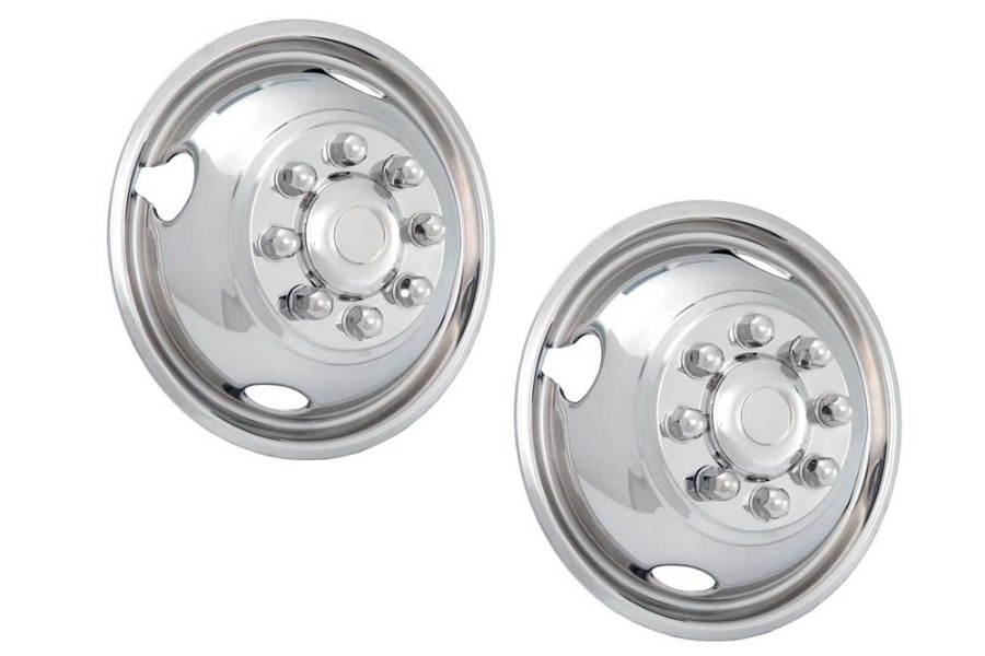 Picture of Phoenix Stainless Steel D.O.T. Dual Wheel Simulator Set 16" 8 Lu, 4 HH Wheels '99 - '02 Dodge 3500